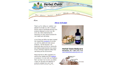 Desktop Screenshot of herbaloasisbodycare.com
